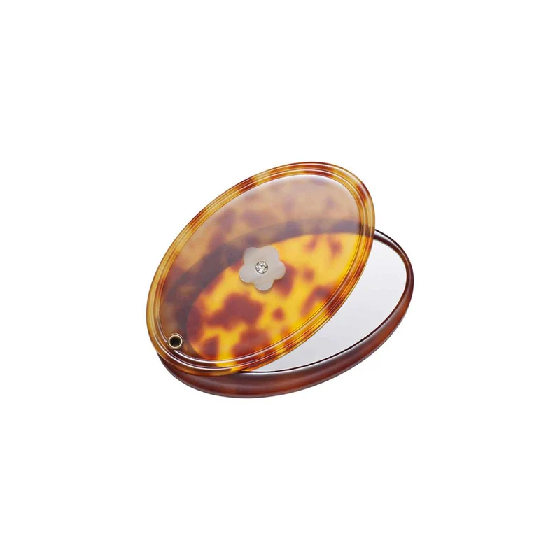Maanesten - Cenny Tortoise Shell Mirror - Acetat