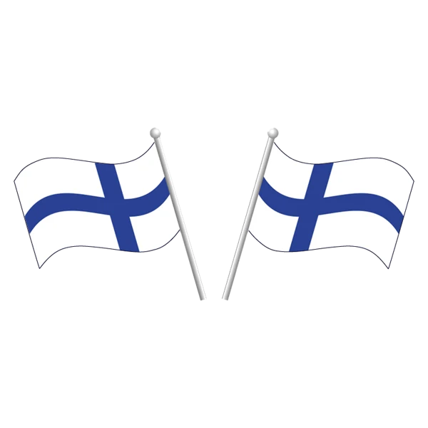 Flaggdekal Finland