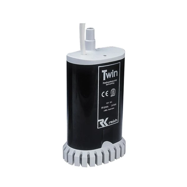 Dränkpump Twin, 55W. Med dubbla motorer. Utan backventil