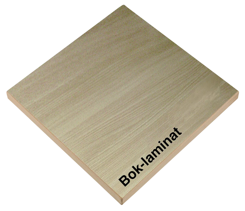 Gigant bordsskiva boklaminat. Djup 600mm tjocklek 24mm