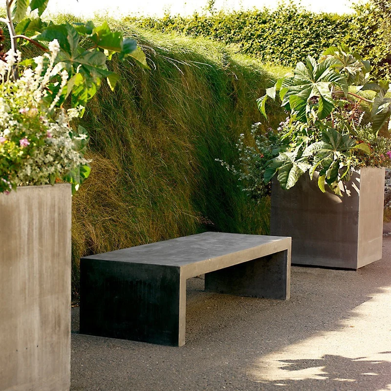 Bergen Bänk Antracit 1800x650x450