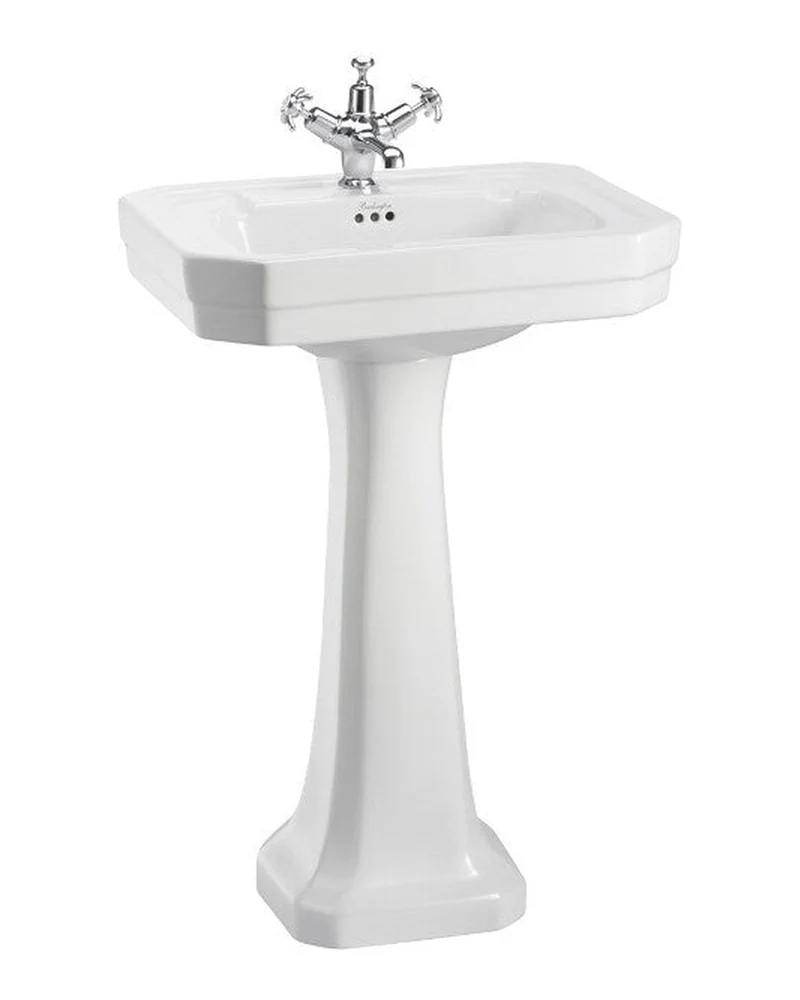 Tvättställ - Burlington Victorian 56 cm med piedestal