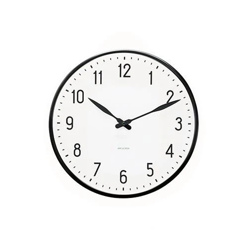 Arne Jacobsen - Stationsväggklocka, Ø 29 cm - 43643