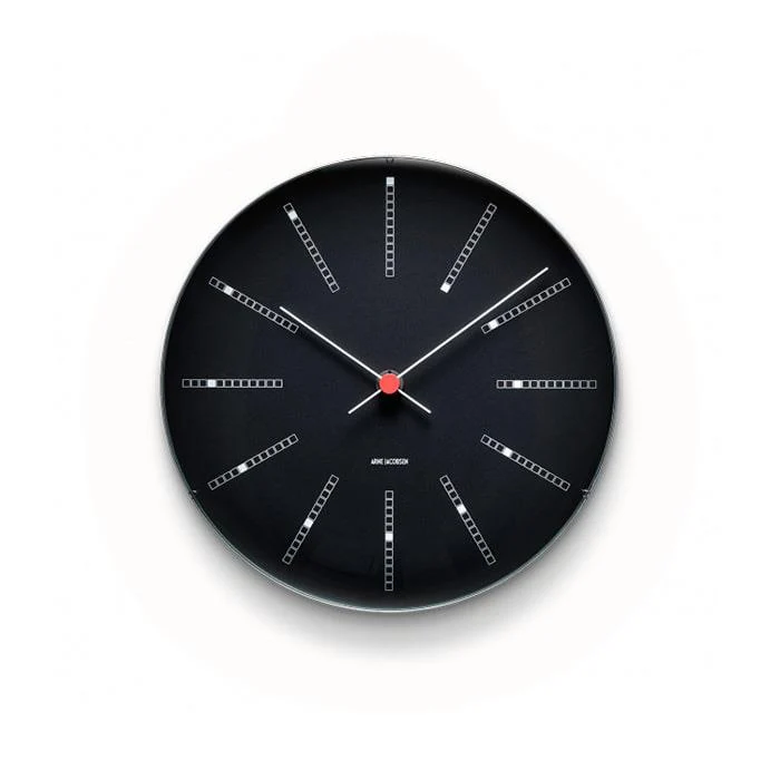 Arne Jacobsen - Bankers Väggklocka, Ø 29 cm - 43646