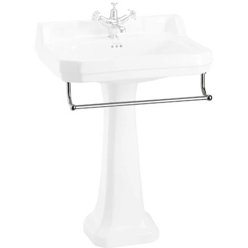 Handduksräcke till Burlington tvättställ 61 cm