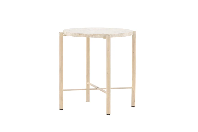 Sandhamn Soffbord ⌀40 Beige