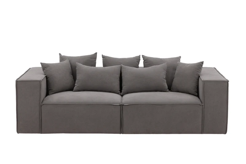Gillholmen 3-sits soffor Grå