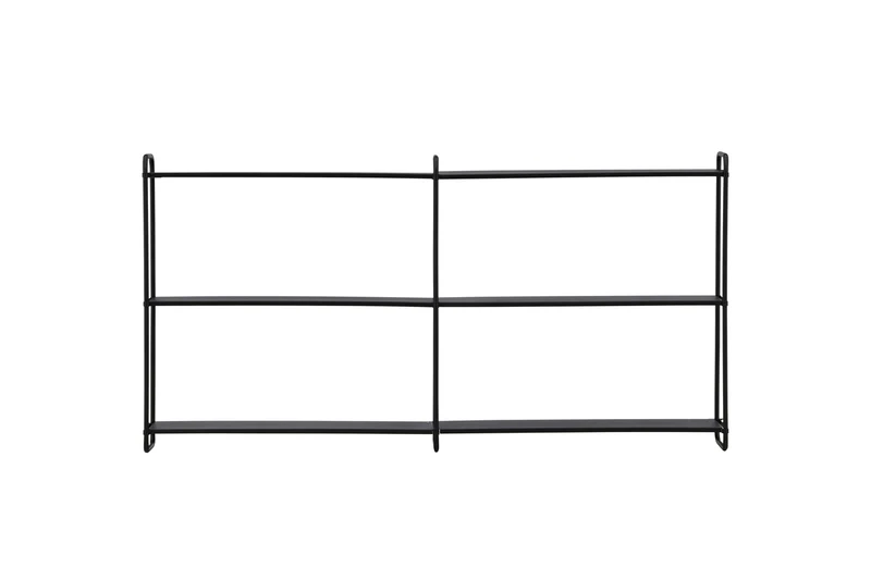 Lyon Hyllor 18 x 63 x 122 Svart