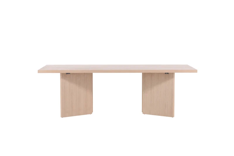 Bassholmen Rektangulära Matbord 240 x 100 Vitputsad