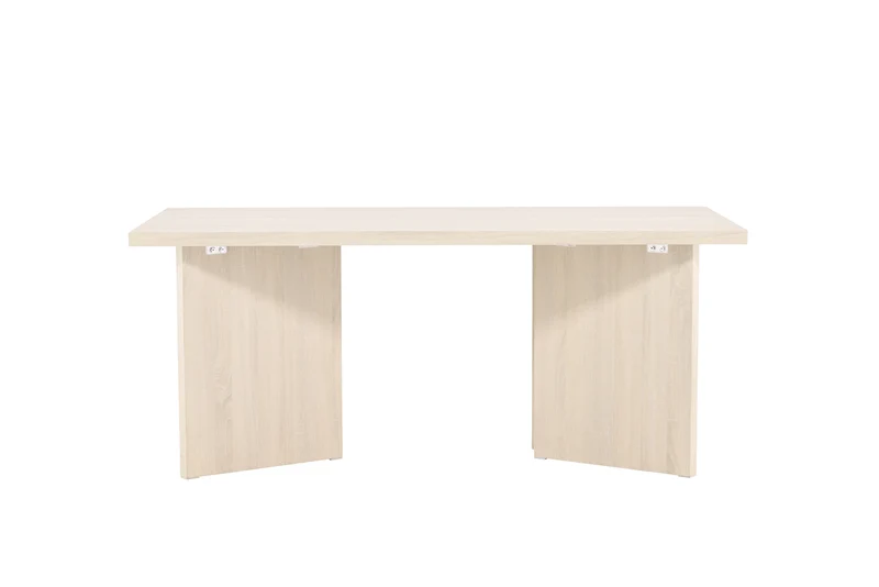 Bassholmen Rektangulära Matbord 180 x 90 Vitputsad