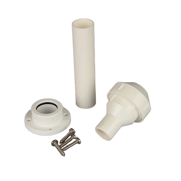 Roof outlet compl white