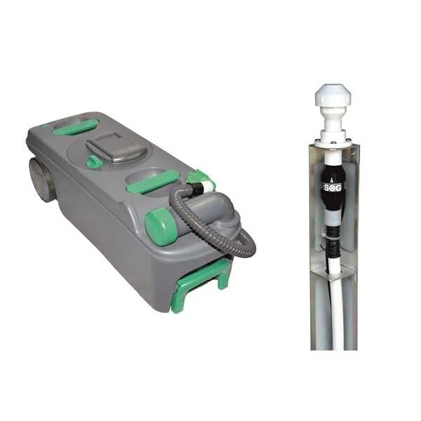 SOG®-system Thetford C500. Filterhus, vit. Takvariant.