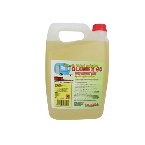 Globex 80 Husvagnstvätt med vax. 5 liter.