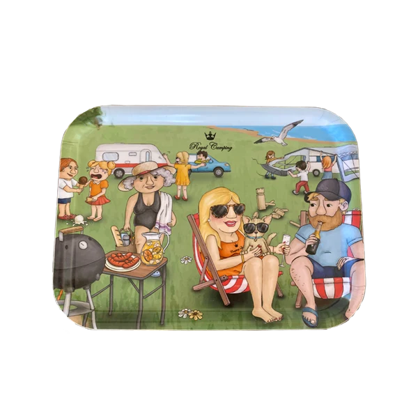 Bricka Vacation 27x20 cm. Royal camping.