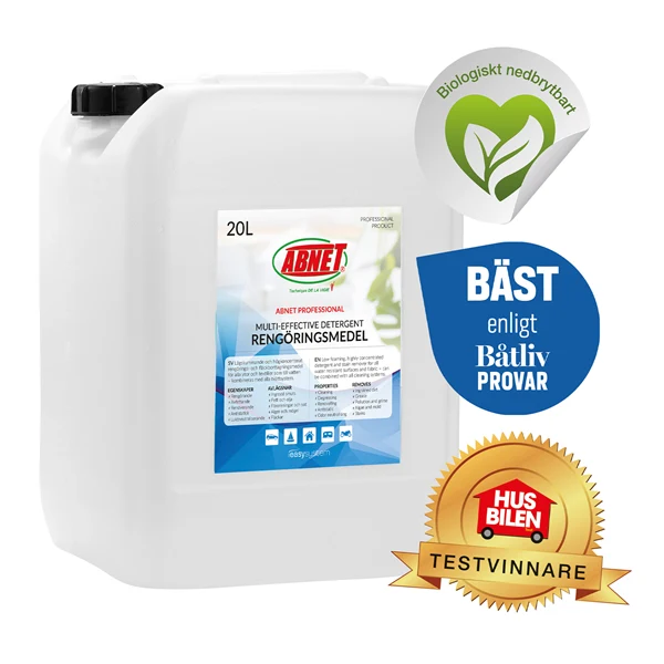 ABNET® rengöringsmedel – 20 liter. Koncentrat