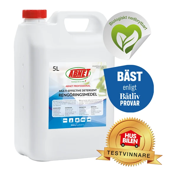 ABNET® rengöringsmedel – 5 liter. Koncentrat