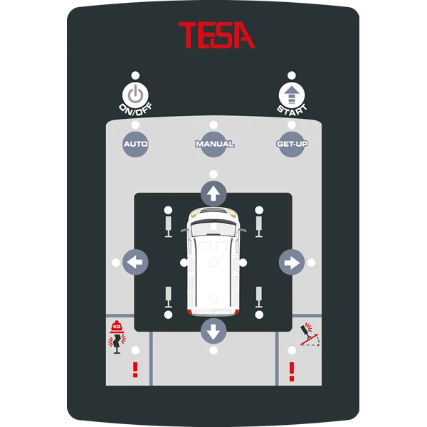 Kontrollpanel Tesa Autolift (reservdel).