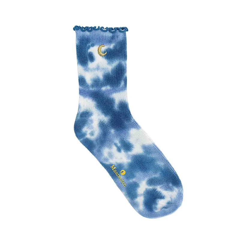 Maanesten - Tie Dye Indigo strumpor - 3703