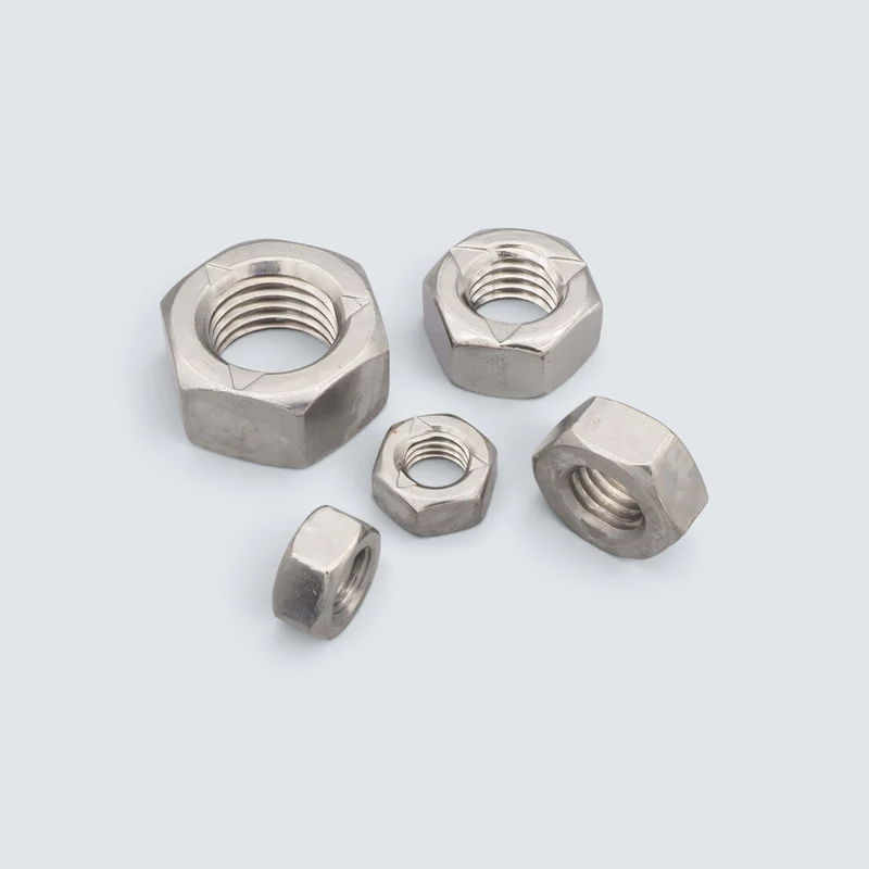 Låsmutter Helmetallisk | A2 | DIN 980