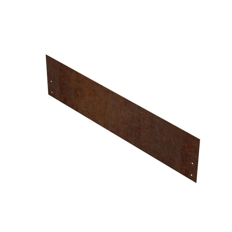 Stålkant Cortenstål 180x750