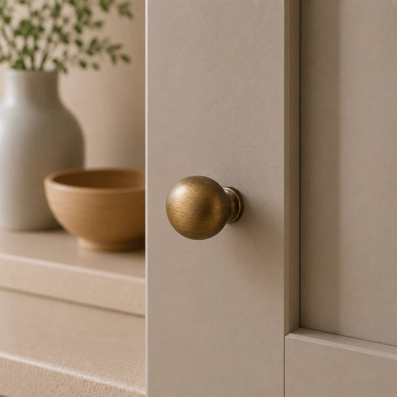 Knopp i brons – klassisk design