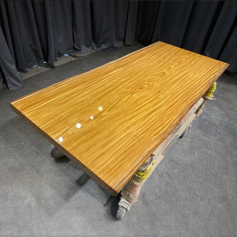 Teak Wood Slab Table