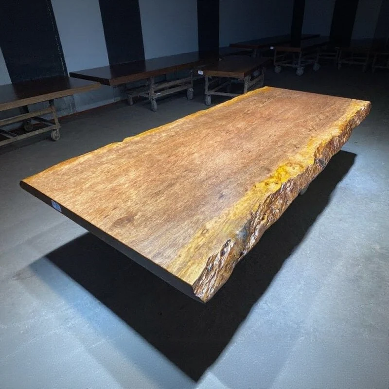 Live Edge Congo Walnut Dining Table