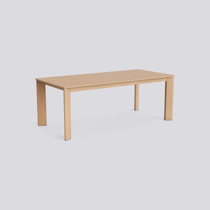 Chisel 30 rektangulärt L200 × B95 × H74 cm Matbord lackerad ekfaner, lackerad ek