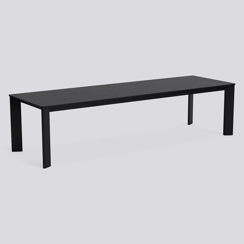 Chisel 30 rektangulärt L300 × B95 × H74 cm Matbord Black – lackerad ekfaner, Black – lackerad ek
