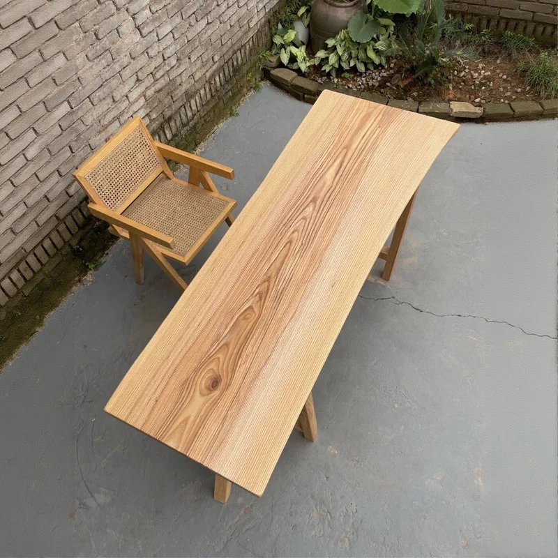 Elysium Ash Slab Dining Table