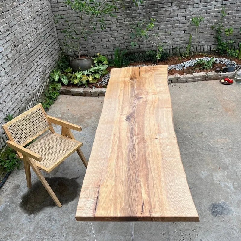 Solstice Live Edge Ash Wood Slabs