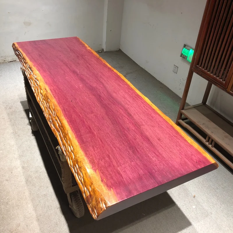 Canyon Echo Purpleheart Wood Table