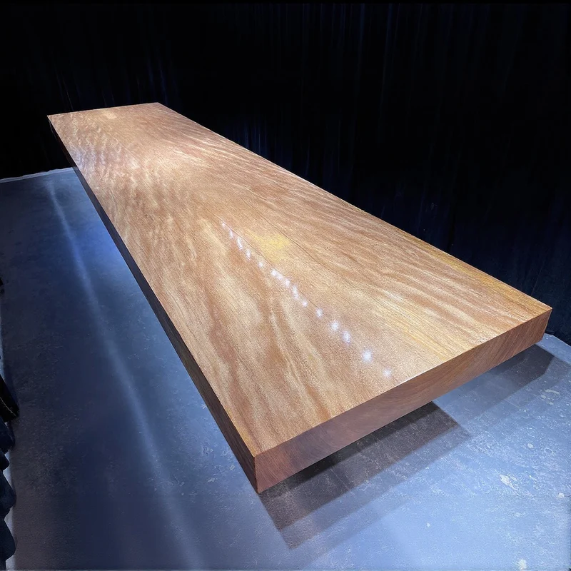 Terminalia Catappa Wood Slab Countertops Table