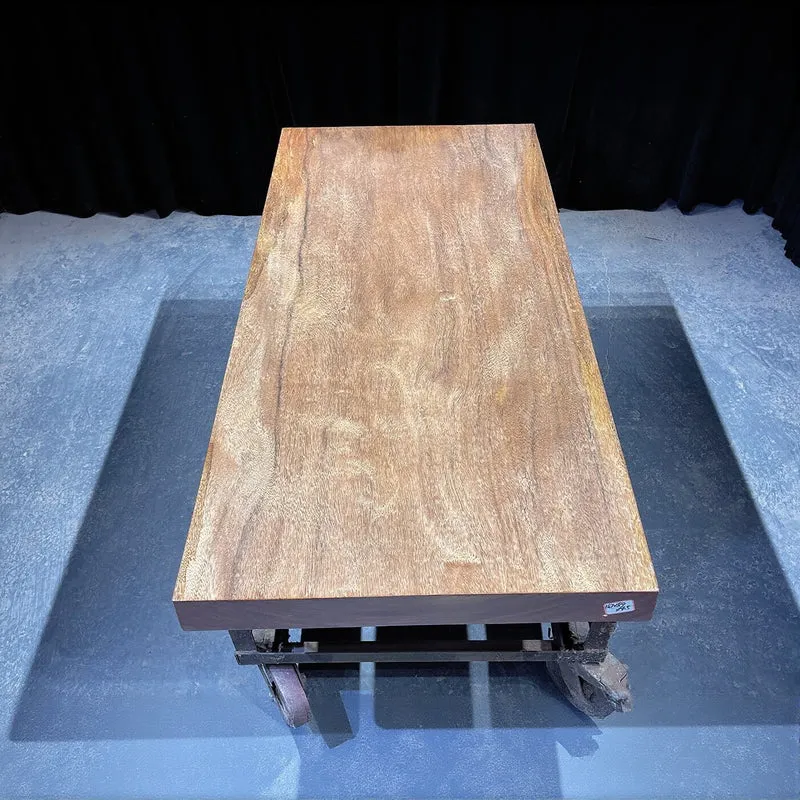 Glimmer Straight Cut Terminalia Wood Slab