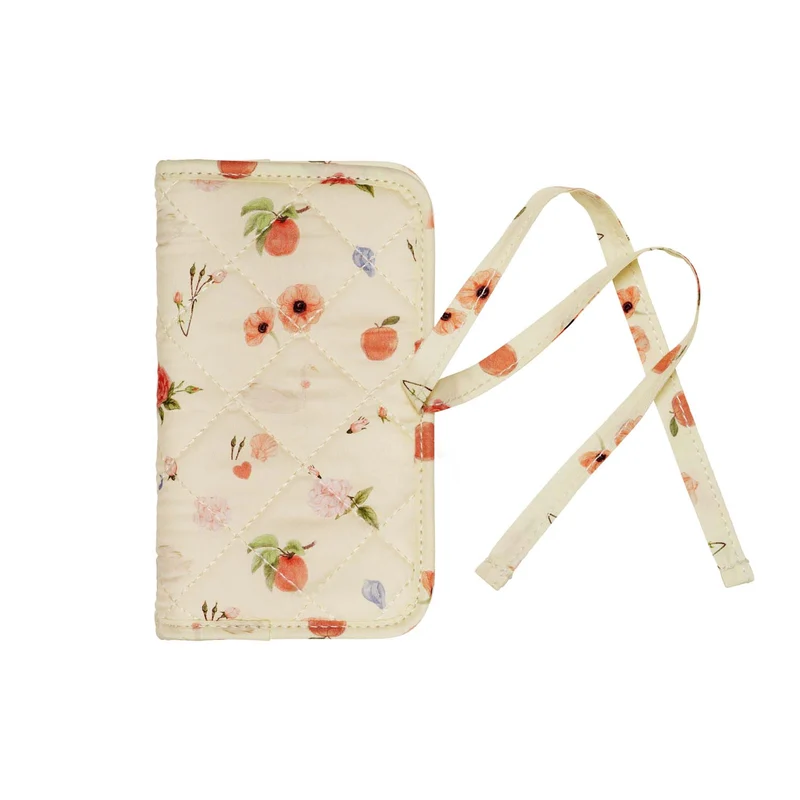Maanesten - Roses and Shells clutch - Textil