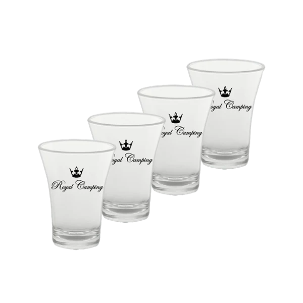 Royal Camping shotglas. 4 st.