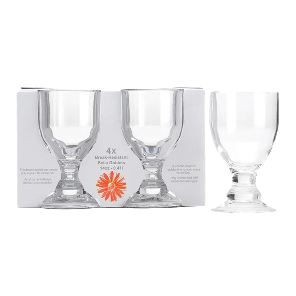 Flamefield Glas Bella 4-Pack