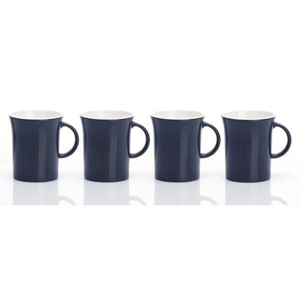 Melaminmuggar Marble. 4-pack.