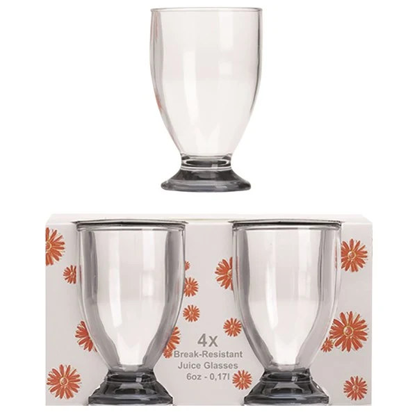 Flamefield stapelbara juiceglas. 4-pack.
