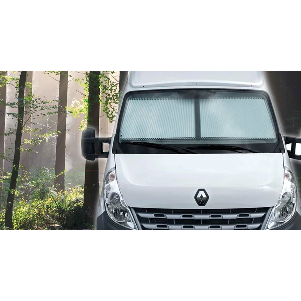 Gardin Remi front IV till Renault Master 04/2011-. För bilar med regnsensor.