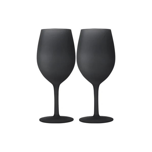 Vinglas Black satin