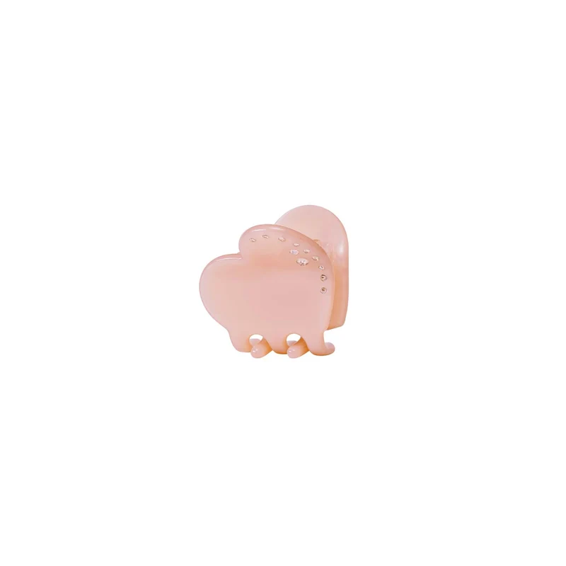 Maanesten - Amo Small Blush hårspänne - Acetat