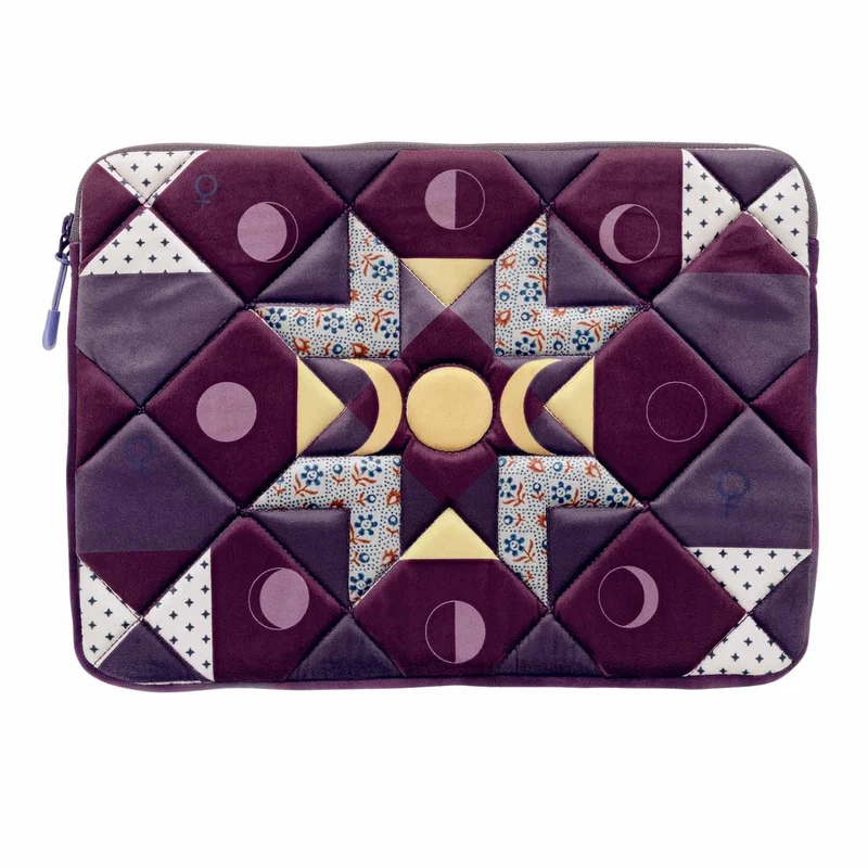 Maanesten - Patchwork datorfodral - 13"