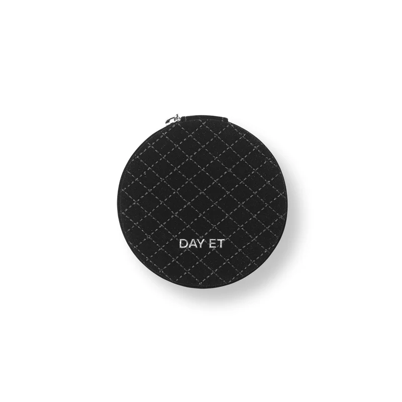 DAY ET - Z Q Smycken Zip Box Rund - Svart