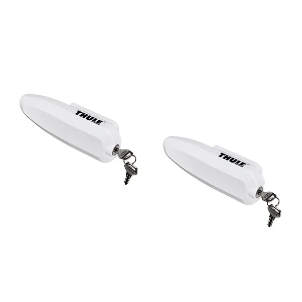 Thule Universallås. Vit. 2-pack.