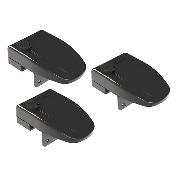 Fiamma SafeDoor Frame. Svart. 3-pack.