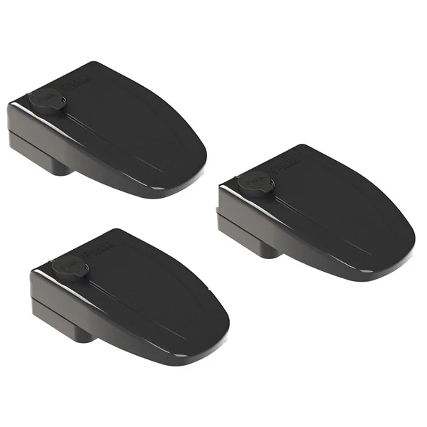 Fiamma SafeDoor svart, 3-pack