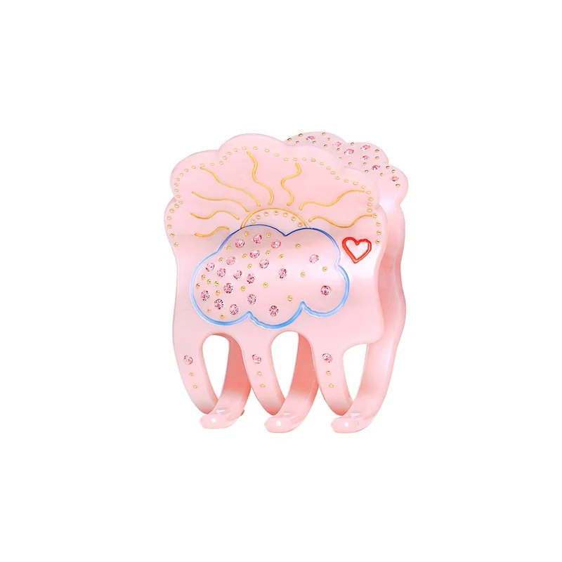Maanesten - Ljus babyrosa hårklämma - 3626