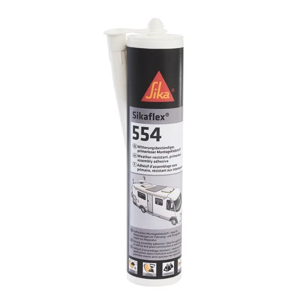Sikaflex 554 caravan 300ml. Vit