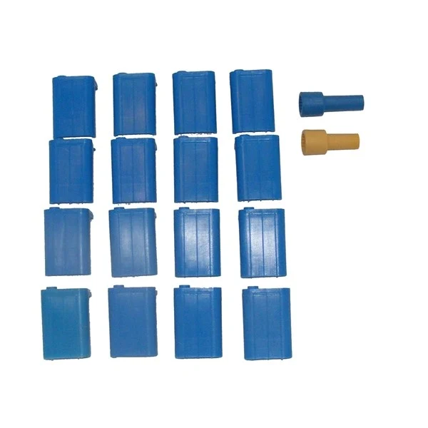 Monteringssats för 46-53 mm taktjocklek (blå).